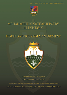 					View Vol. 13 No. 1 (2025): Hotel and Tourism Management
				